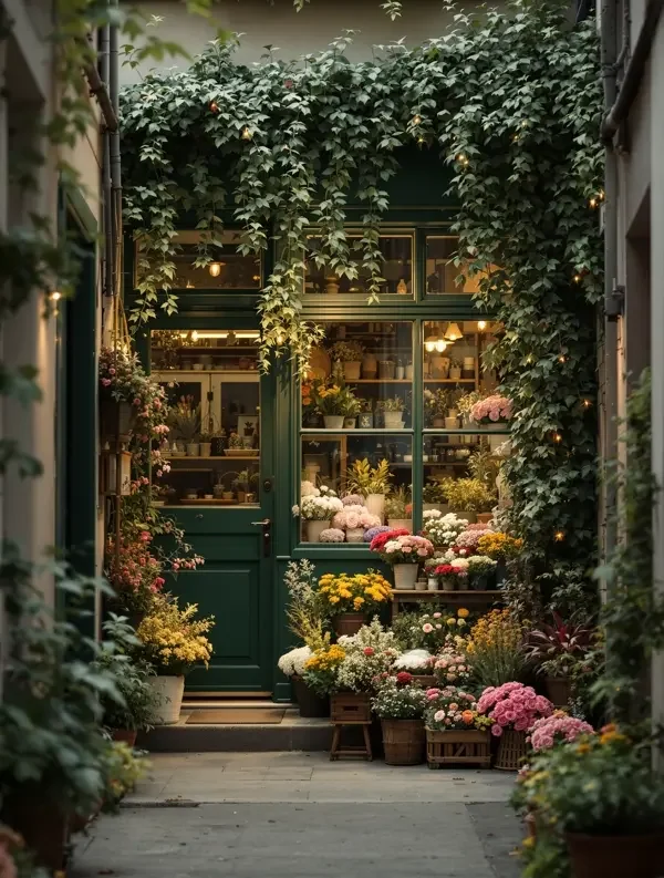 巷子里的花店